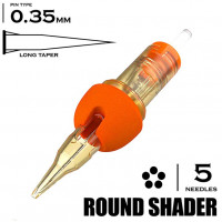 5 RSLT/0.35 - ROUND SHADER LONG TAPER "V-SELECT PLUS"
