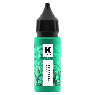 ТЕМНАЯ БИРЮЗА - КРАСКА TATTOO INK 15 МЛ