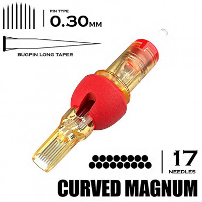 17 CMLT/0.30 - CURVED MAGNUM LONG TAPER "V-SELECT PLUS"