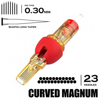 23 CMLT/0.30 - CURVED MAGNUM LONG TAPER "V-SELECT PLUS"