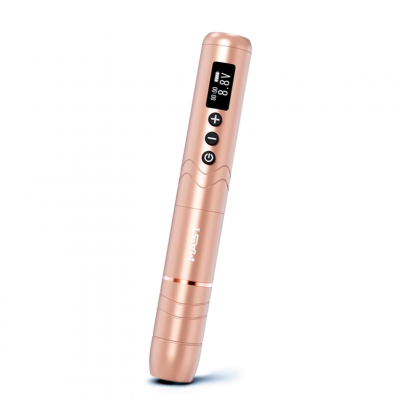 Беспроводная машинка для татуажа Mast Nano 2 Dot Work SMP Rose Gold