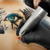 Беспроводная роторная тату машинка - BRONC Short Wireless Tattoo Pen Silver
