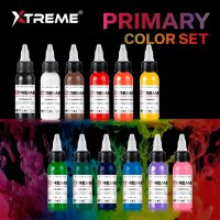 12 Primary Color Set - Xtreme Ink (США 1/4 OZ)