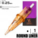 1 RLLT/0.25 - Round Liner Long Taper Micro "V-Select PMU"