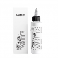 UNIVERSAL WHITE GALLERY TATTOO INK, 100мл