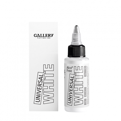 UNIVERSAL WHITE GALLERY TATTOO INK, 50мл