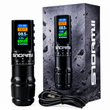 Беспроводная тату машинка DragoArt Storm 2 Strokes 2.2 - 4.0mm Black Беспроводная тату машинка DragoArt Storm 2 Strokes 2.2 - 4.0mm Black