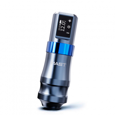 Беспроводная тату машинка MAST Mini Pro 3.6mm Stroke Blue