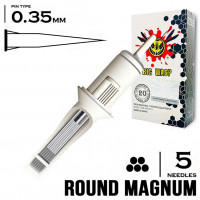 5RM/0,35 MM - ROUND MAGNUM "BIG-WASP" (STANDARD WHITE)