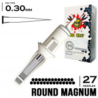 27RM/0,30 MM - ROUND MAGNUM "BIG-WASP" (STANDARD WHITE)