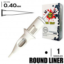 1RL/0,40 mm - Round Liner "BIG-WASP" (STANDARD WHITE) 