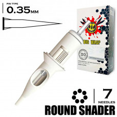 7RS/0,35 MM - ROUND SHADER "BIG-WASP" (STANDARD WHITE)