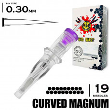19CM/0,30 MM - RM/CURVED MAGNUM "BIG-WASP" (MATTE TRANSPARENT)