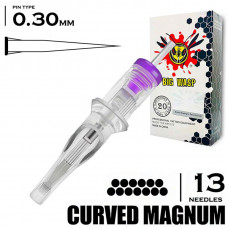13CM/0,30 MM - RM/CURVED MAGNUM "BIG-WASP" (MATTE TRANSPARENT)
