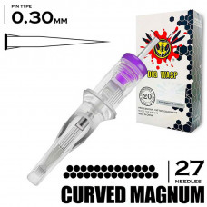 27CM/0,30 MM - RM/CURVED MAGNUM "BIG-WASP" (MATTE TRANSPARENT)