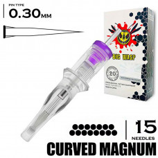 15CM/0,30 MM - RM/CURVED MAGNUM "BIG-WASP" (MATTE TRANSPARENT) 15CM/0,30 MM - RM/CURVED MAGNUM "BIG-WASP" (MATTE TRANSPARENT)