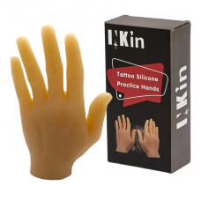 Силиконовая кисть для тату практики EZ InKin Silicone Practice Hands, левая