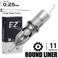 11 RLT/0.25 - Round Liner BugPin Extra Long Taper "Ez Revolution"