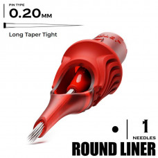 1 LLT-T / 0,20MM - ROUND LINER LONG TAPER TIGHT - CARTEL