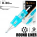 9 RLLT/0,30mm - Round Liner Long Taper "JCONLY VETAR"
