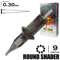 9RS/0,30 mm - Round Shader "BIG-WASP"(PRESTIGE GREY)