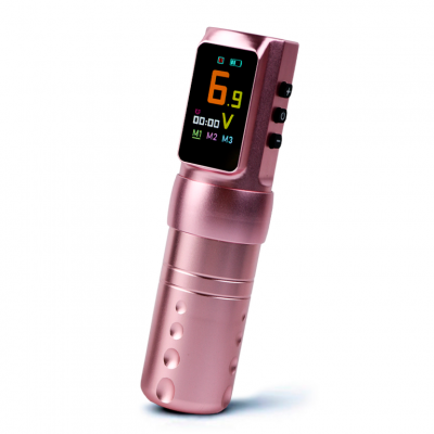Беспроводная тату машинка Yilong Flip Stroke 3,5mm Pink