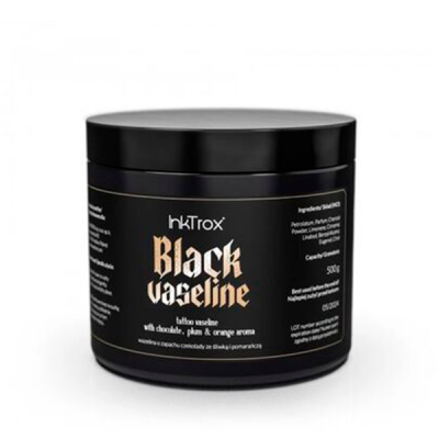 Тату вазелин черный InkTrox Black, 500 мл