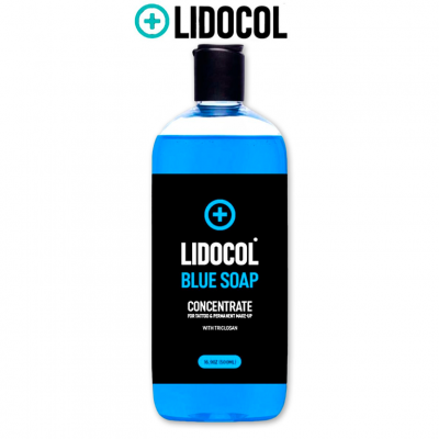 Концентрат антибактериального мыла LIDOCOL BLUE SOAP, 500мл