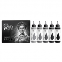 GREY PASTEL CLASSIC SET GALLERY TATTOO INK, 100мл