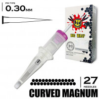 27CM/0,30 MM - RM/CURVED MAGNUM "BIG-WASP" (MATTE TRANSPARENT)