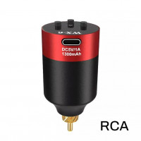 Беспроводной блок питания WX-6 Wireless Battery RCA Red