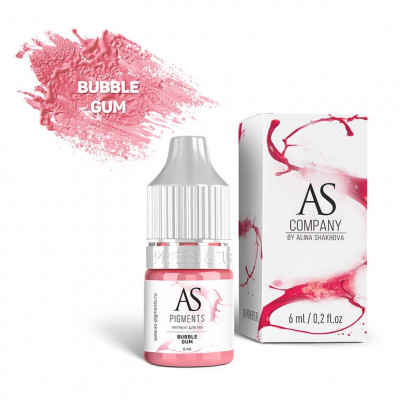 Пигмент для губ Bubble gum (Жевательная резинка) AS-Company, 6мл