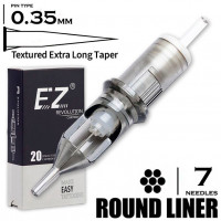7 RLLT-T/0.35 - Round Liner Extra long taper Textured "Ez Revolution"