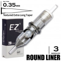 3 RLLT-T/0.35 - Round Liner Extra long taper Textured "Ez Revolution"