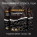 Прозрачная трансферная плёнка AVA Skulldna Transparent Stencil Film