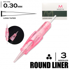 3 RLLT/0.30 - Round Liner Long Taper "MICEYA"