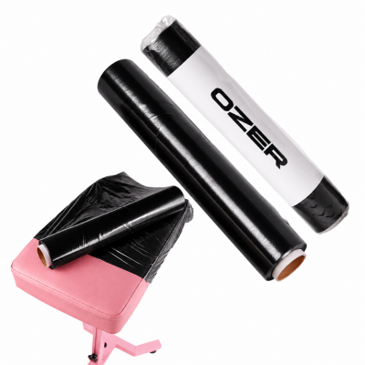 Стрейч пленка для тату OZER Arm Rest Cover Black (30см Х 100 метров)