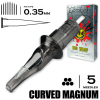 5RM/0,35 mm - RM/Curved Magnum "BIG-WASP"(PRESTIGE GREY)