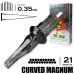 21RM/0,35 mm - RM/Curved Magnum "BIG-WASP"(PRESTIGE GREY)