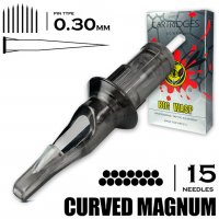 15RM/0,30 mm - RM/Curved Magnum "BIG-WASP"(PRESTIGE GREY)