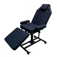 Кресло механического типа с фиксированной высотой с одной ногой Black Tattoo