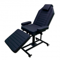 Кресло механического типа с фиксированной высотой с одной ногой Black Tattoo