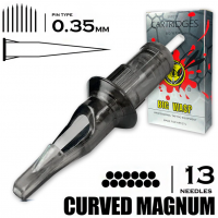 13RM/0,35 mm - RM/Curved Magnum "BIG-WASP"(PRESTIGE GREY)