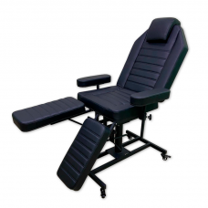 Кресло механического типа с фиксированной высотой с двумя ногами Black Tattoo