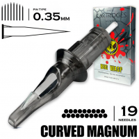 19RM/0,35 mm - RM/Curved Magnum "BIG-WASP"(PRESTIGE GREY)