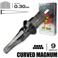 9RM/0,30 mm - RM/Curved Magnum "BIG-WASP"(PRESTIGE GREY)