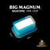 Колпачки силиконовые AVA SKULLDNA Big Magnum Silicone Ink Cup Blue (80 шт.)