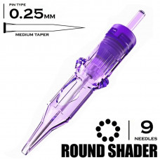 9 RSMT/0.25 - ROUND SHADER MEDIUM TAPER "MAST PRO"