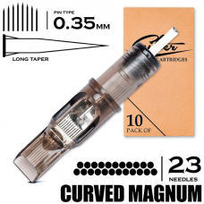 23 CMLT/0.35 - Curved Magnum Bugpin Long Taper "EZ FILTER"