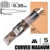 5 CMLT/0.35 - Curved Magnum Bugpin Long Taper "EZ FILTER"